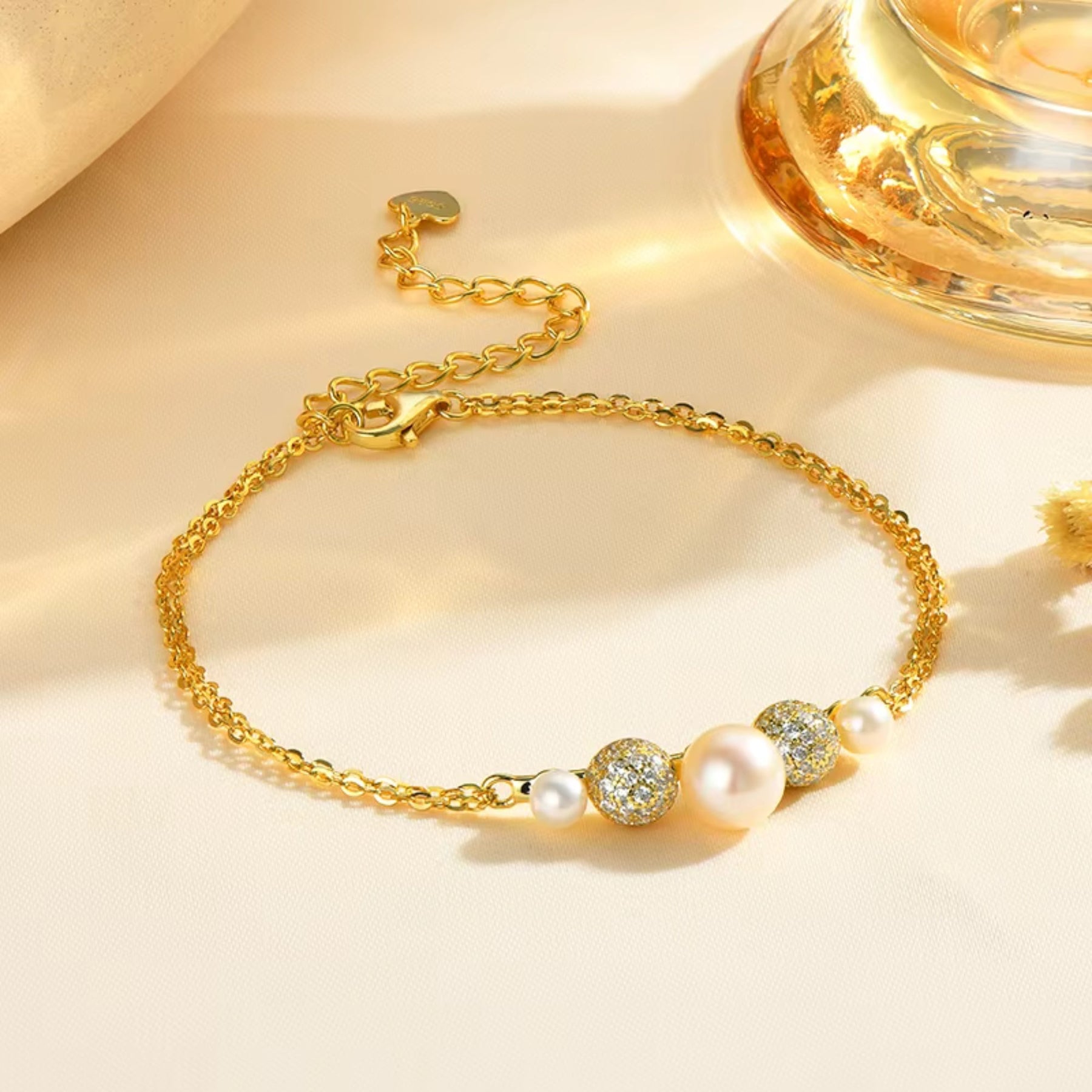 Pulseira Feminina Ouro Fiamma